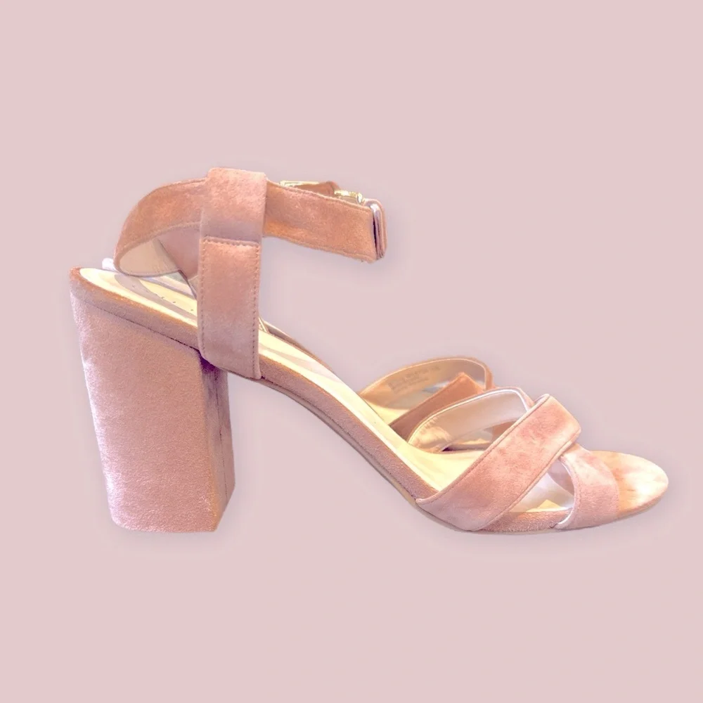 Cole Haan‎ Kadi Strappy Mocha Mousse Suede Sandals in Size 10